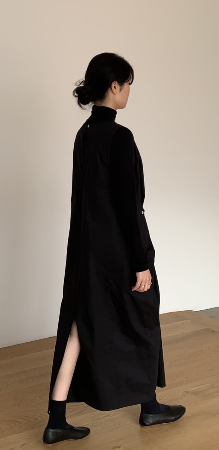 파치멘트 프롬 롱 슬리브 원피스 상품이미지4