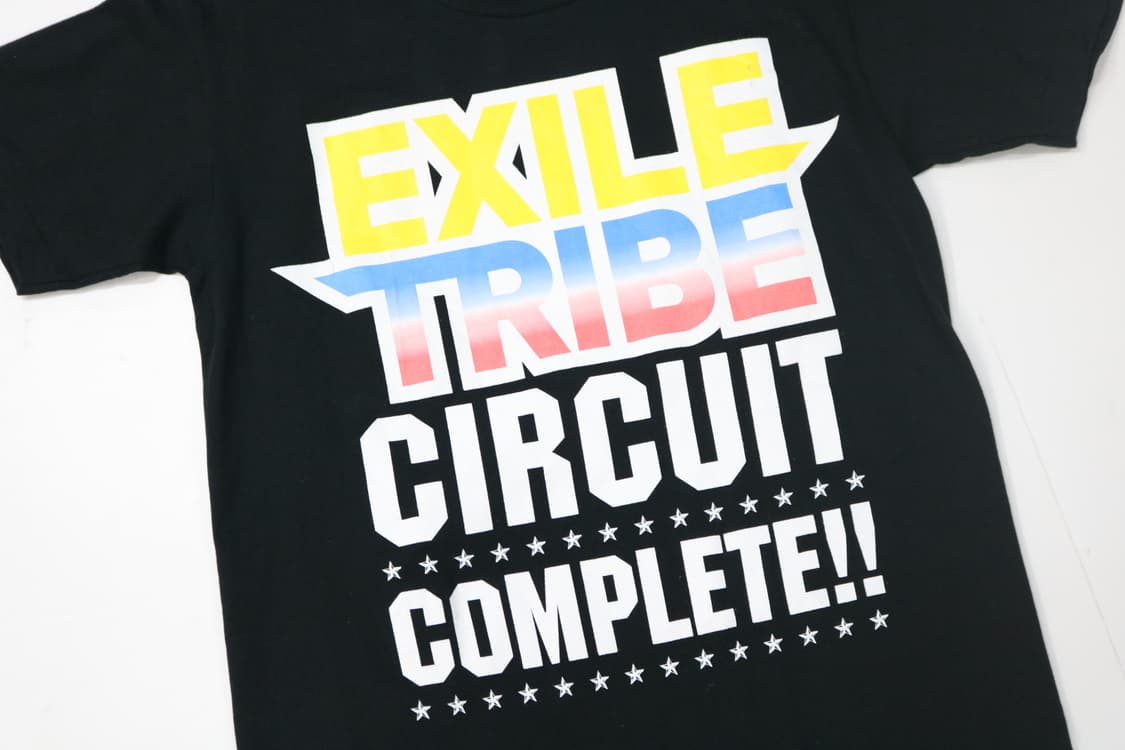 EXILE TRIBE 에그자일 트라이브 투어 굿즈 반팔티셔츠 (S) 상품이미지7