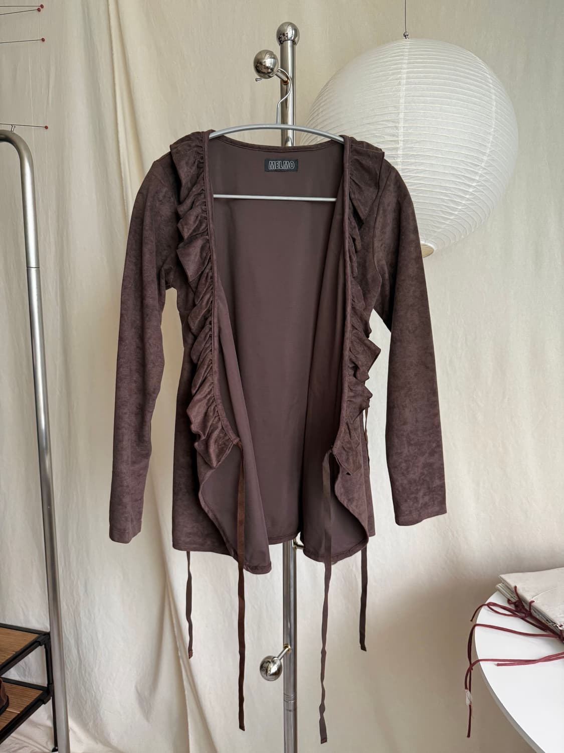 Melmo Frill Wrap Blouse 상품이미지9