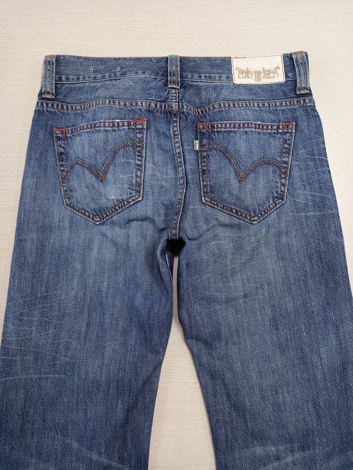 31 리바이스523 Primium 워싱 일자진 31-472 상품이미지4