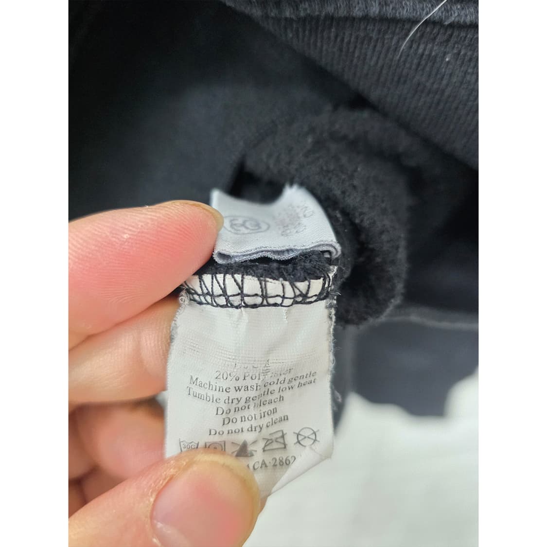 택포_ 스투시 다이스 로고 맨투맨 블랙 L 상품이미지3