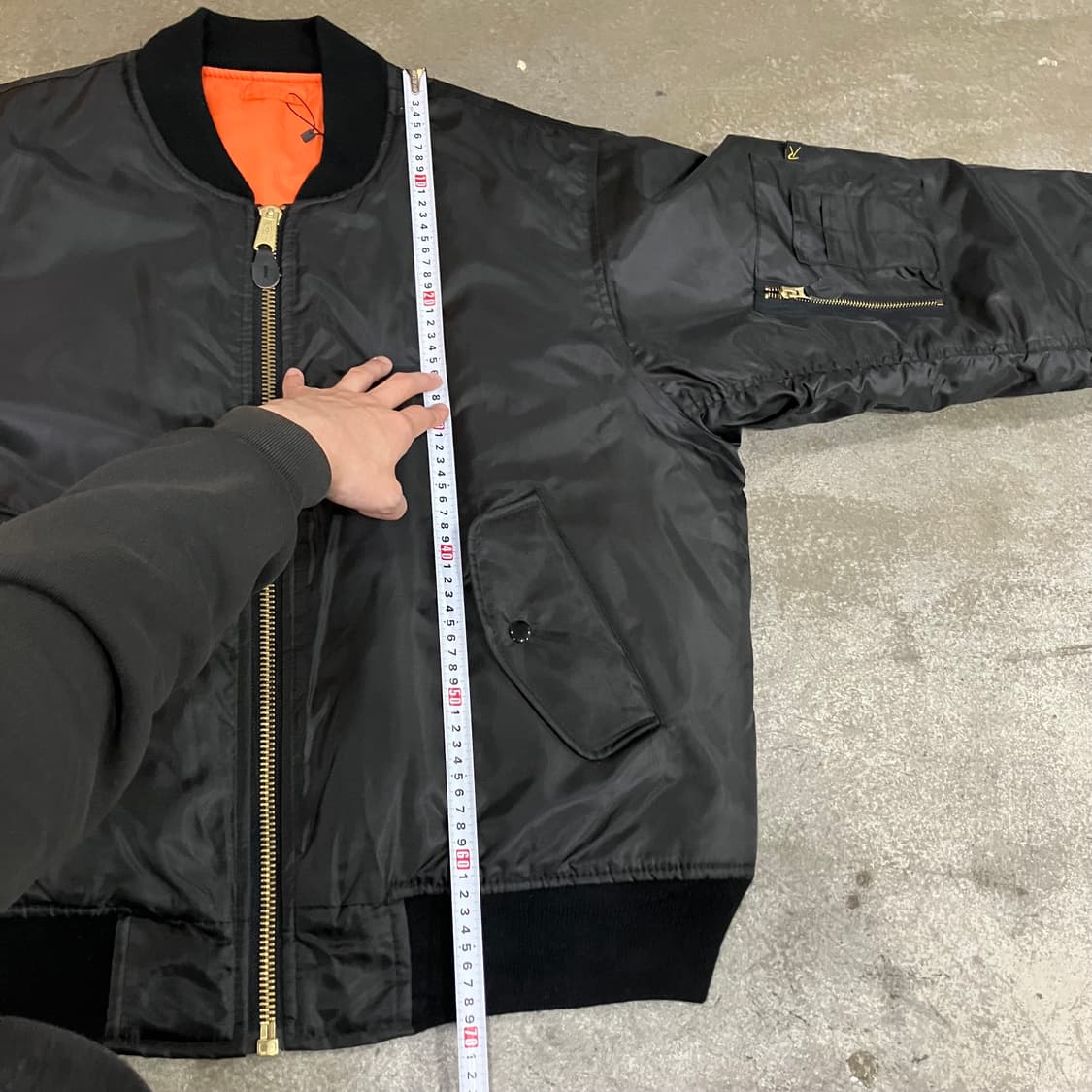 378 로스코 양면 항공점퍼 ma1 상품이미지6