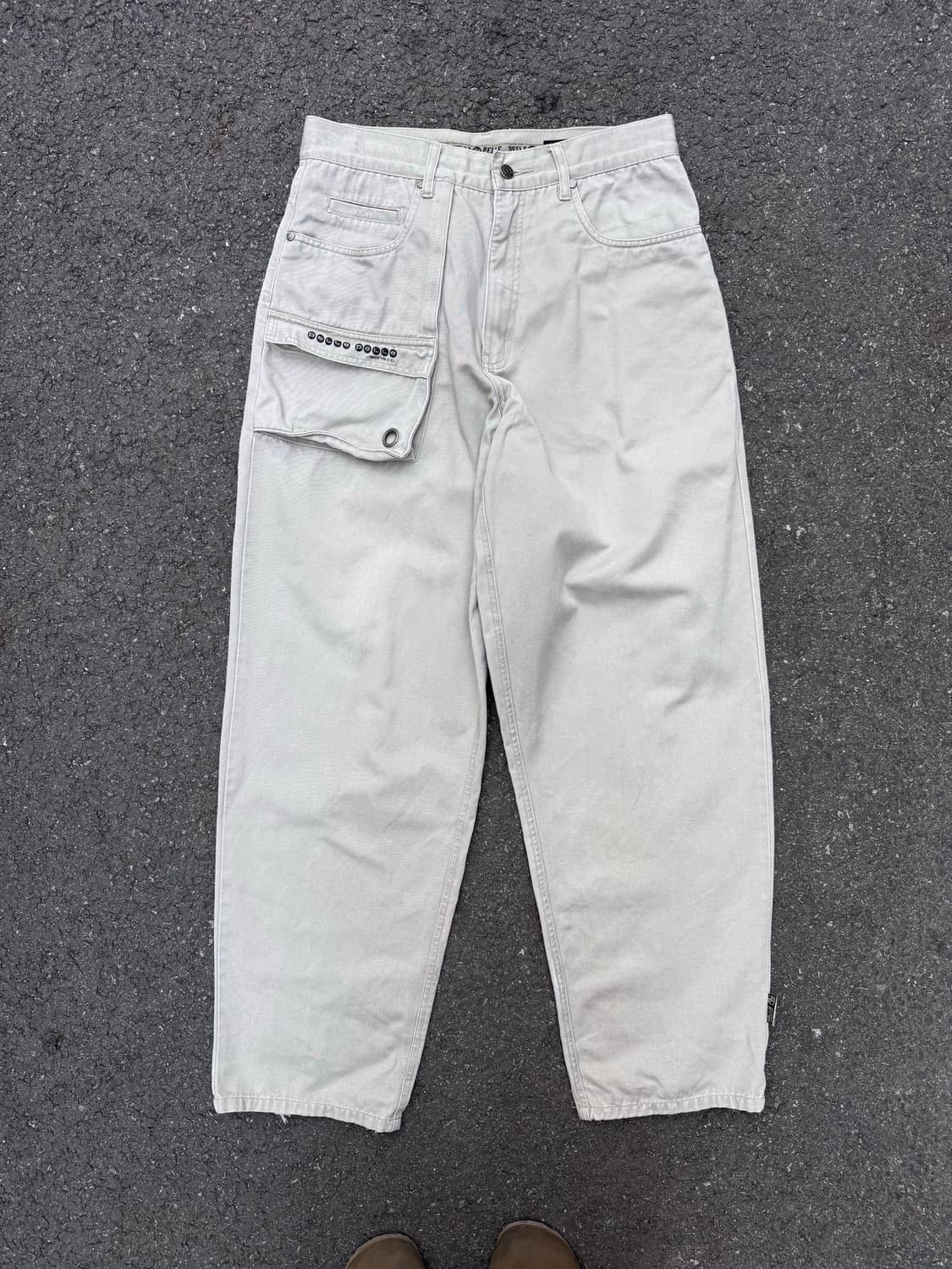 90s 펠레펠레 포켓 디테일 팬츠  상품이미지2