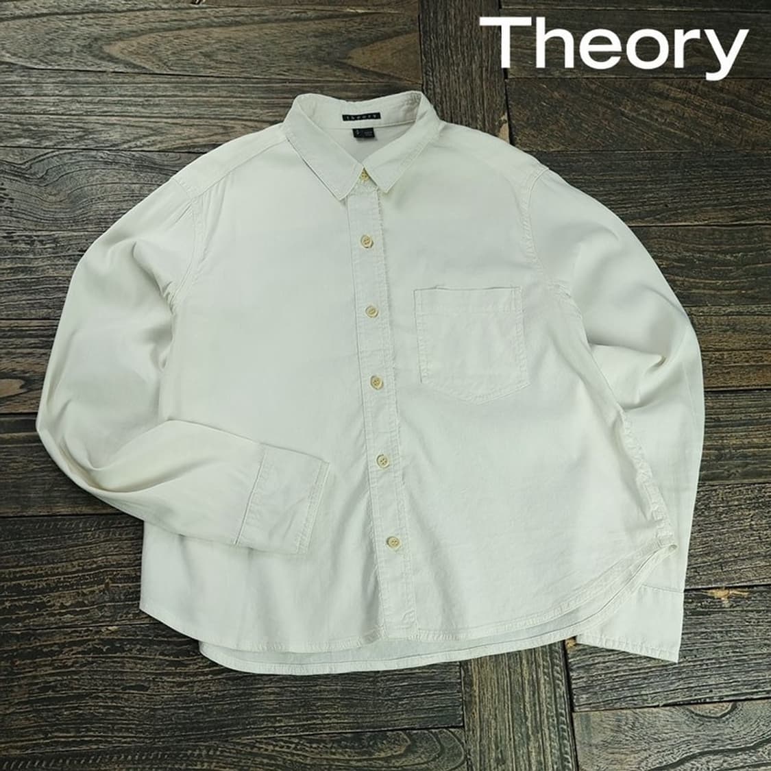 [띠어리] 린넨 블랜디드 루즈핏 셔츠 M19529 상품이미지1