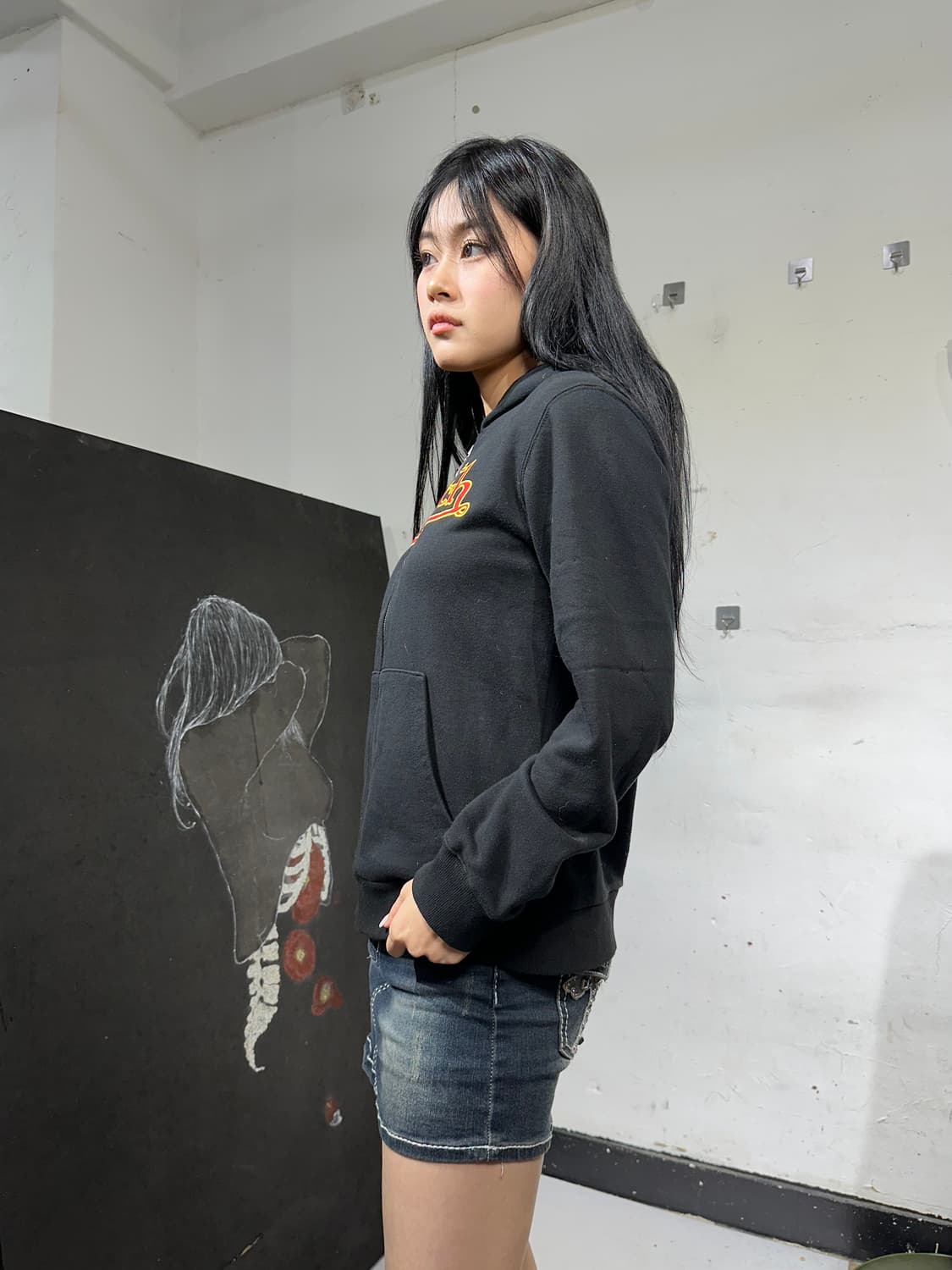 Jpn 일본빈티지 본더치 y2k 후드집업 져지 상품이미지5