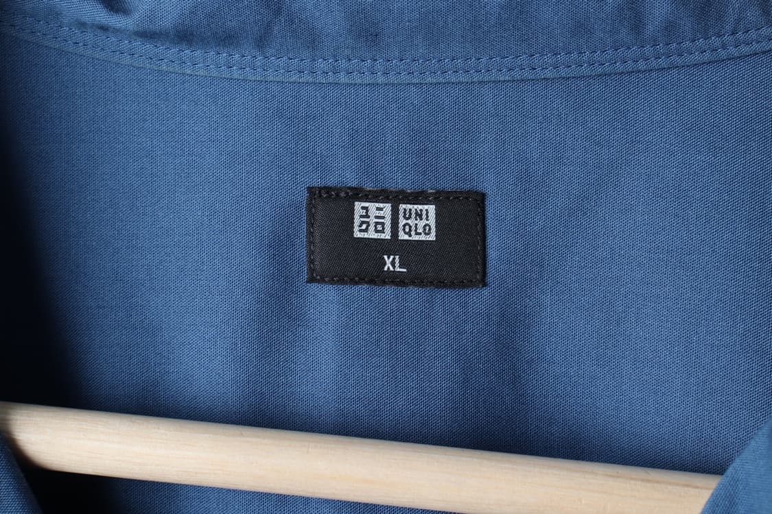 (XL-2XL) 유니클로 반팔 카라 티셔츠 셔츠 남방 브이넥-H32341 상품이미지5
