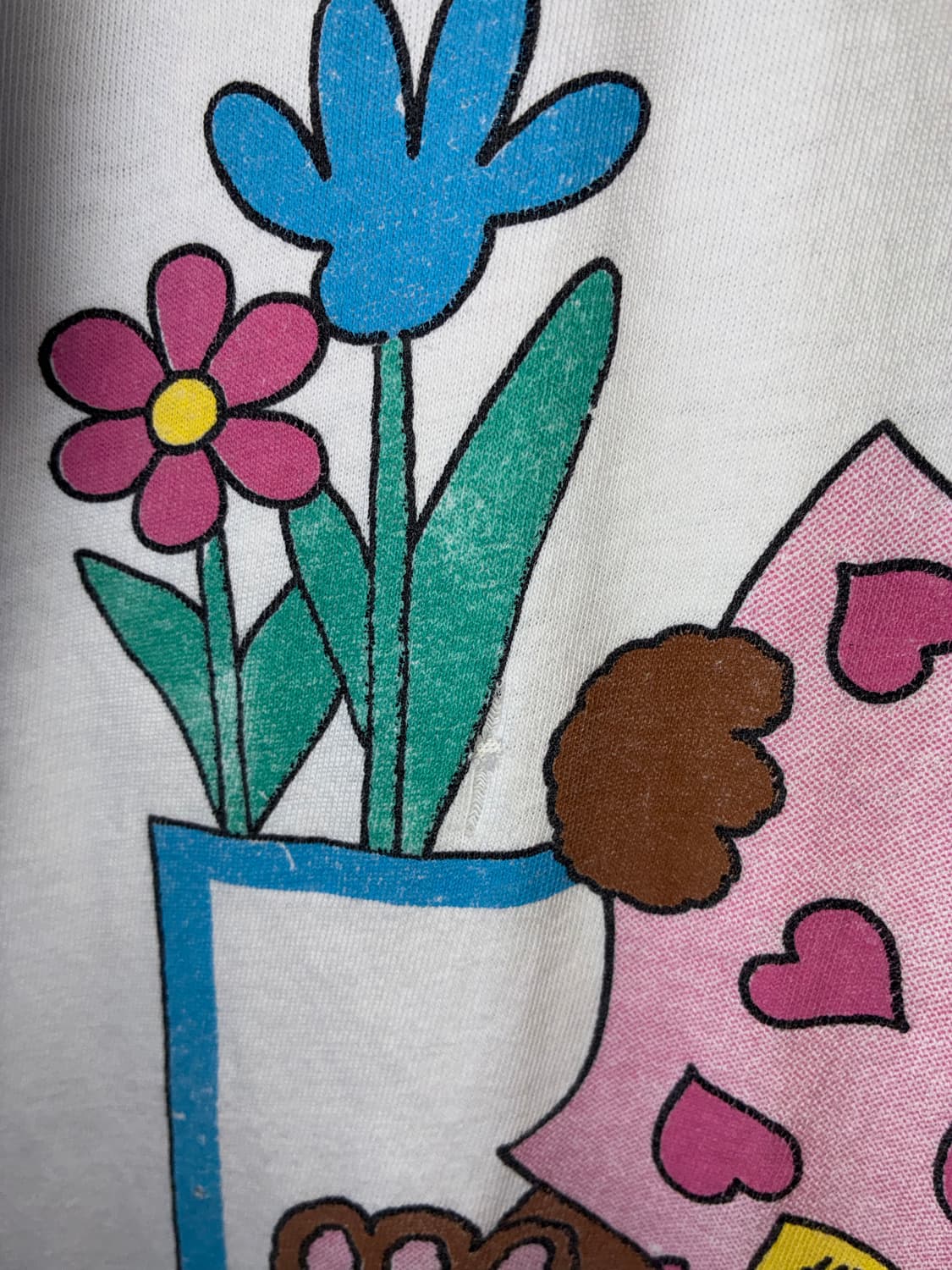 80’s~90’s Vintage “MS. BEAR” Graphic Tee 상품이미지4