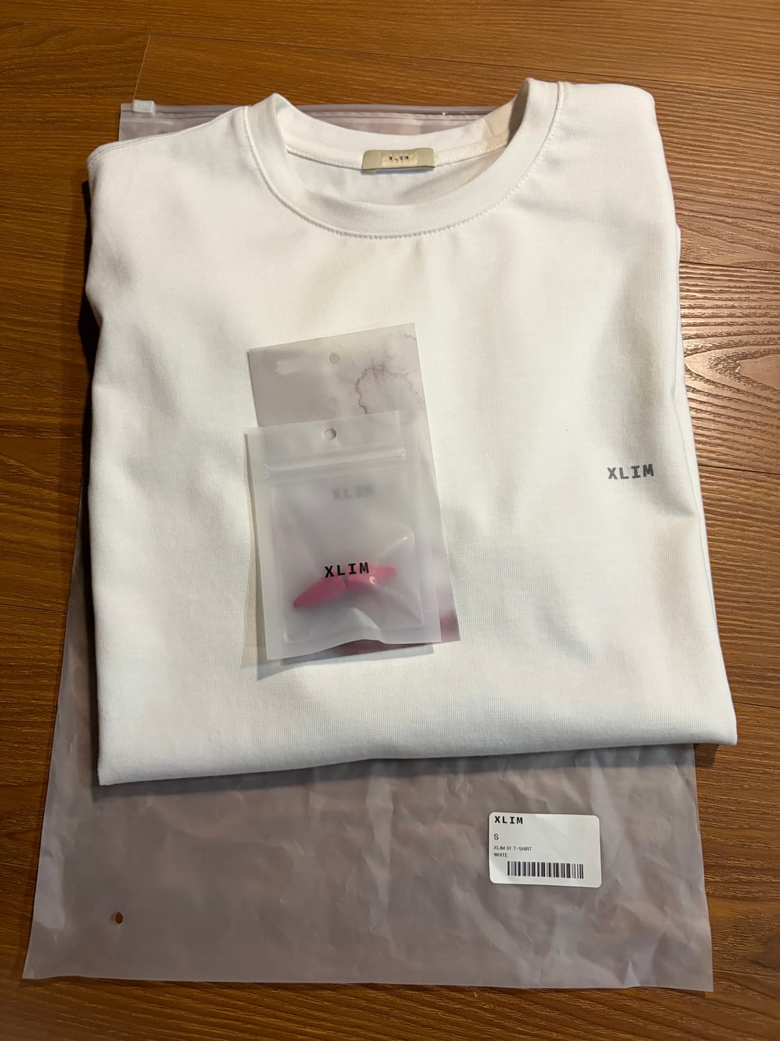 Xlim 시퀀스 01 T-SHIRT WHITE S 상품이미지2