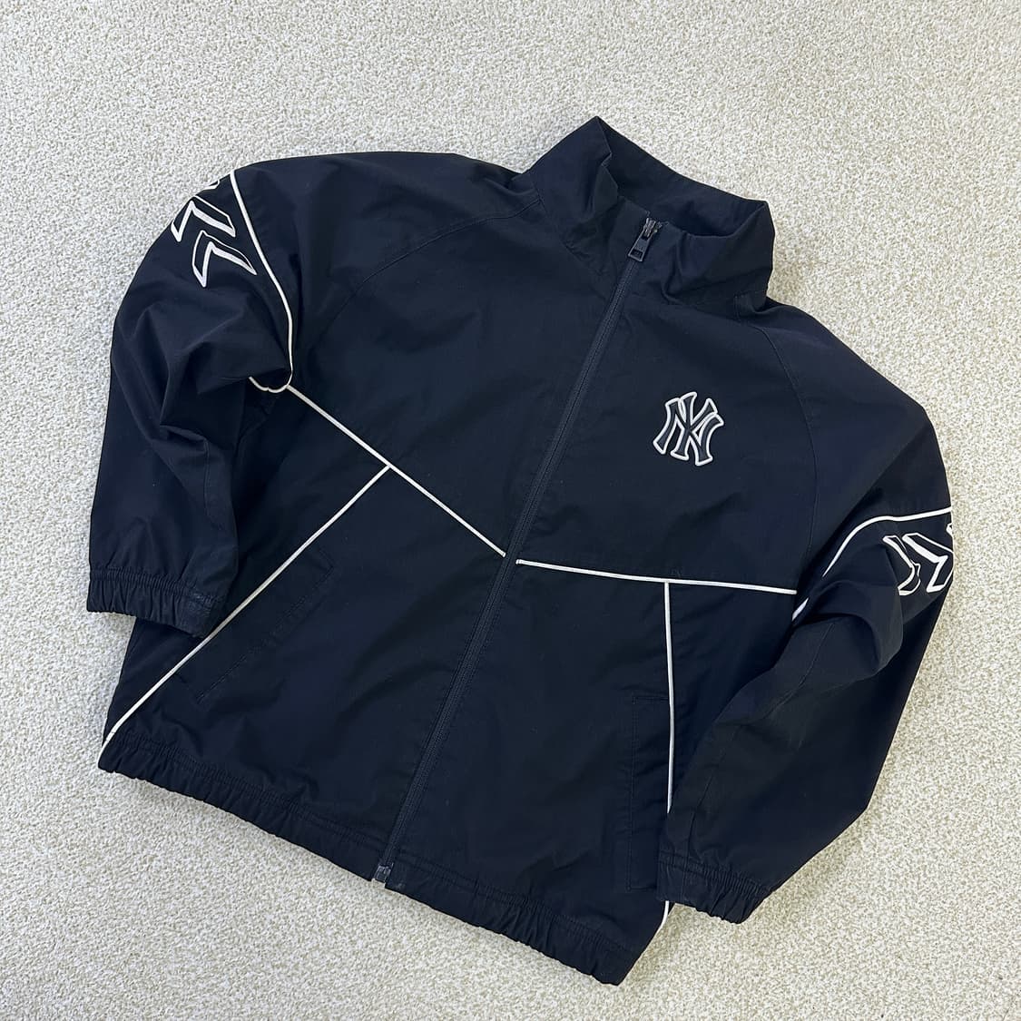 130 MLB 키즈 양키스 바람막이 0319D 상품이미지1