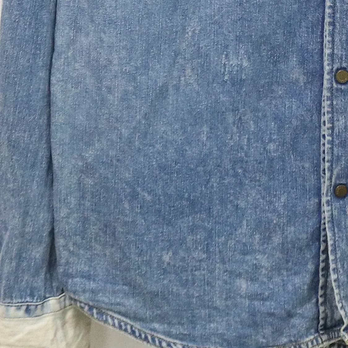 디젤 나염 데님 셔츠 65531 상품이미지6