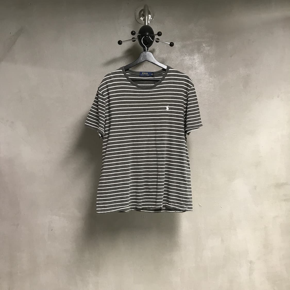 폴로 랄프로렌 단가라 반팔 티셔츠 L 상품이미지1