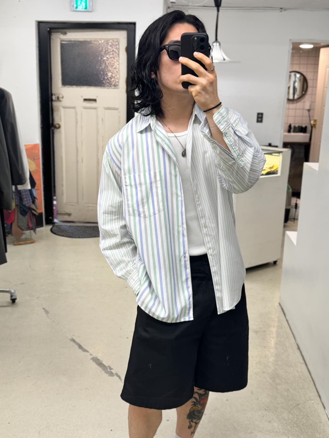 꼼데가르송 스트라이프 셔츠 상품이미지8