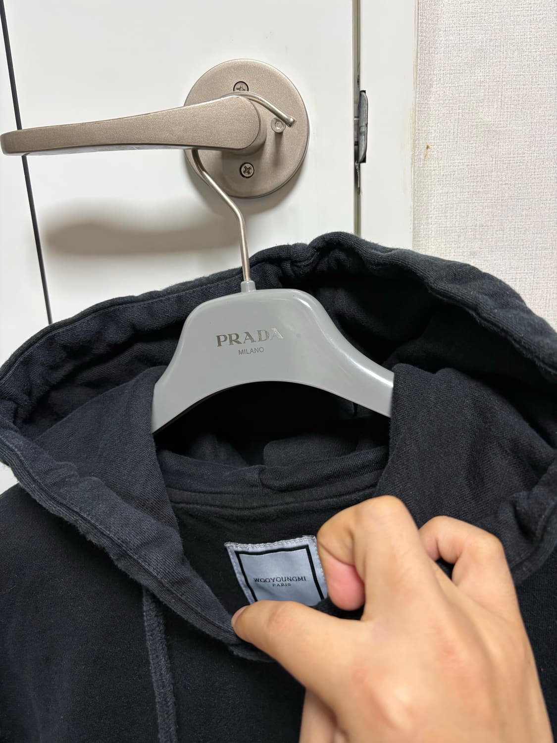 (46) 우영미 플라워 후드티 상품이미지3