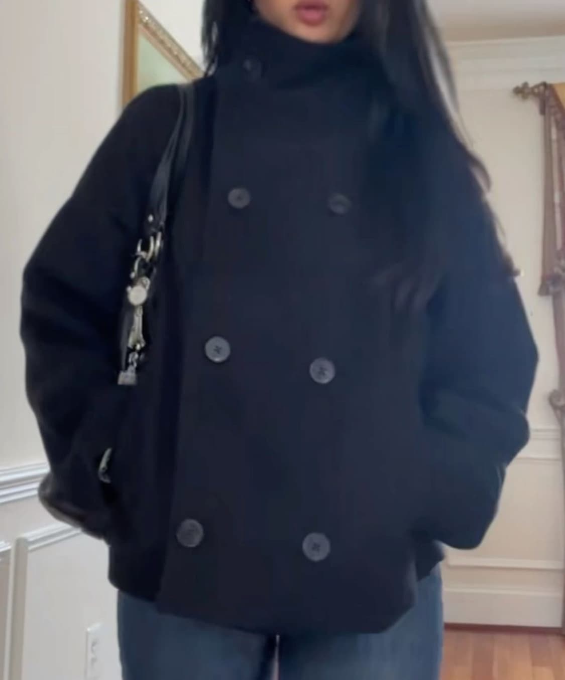 핀터레스트 하프코트 상품이미지5