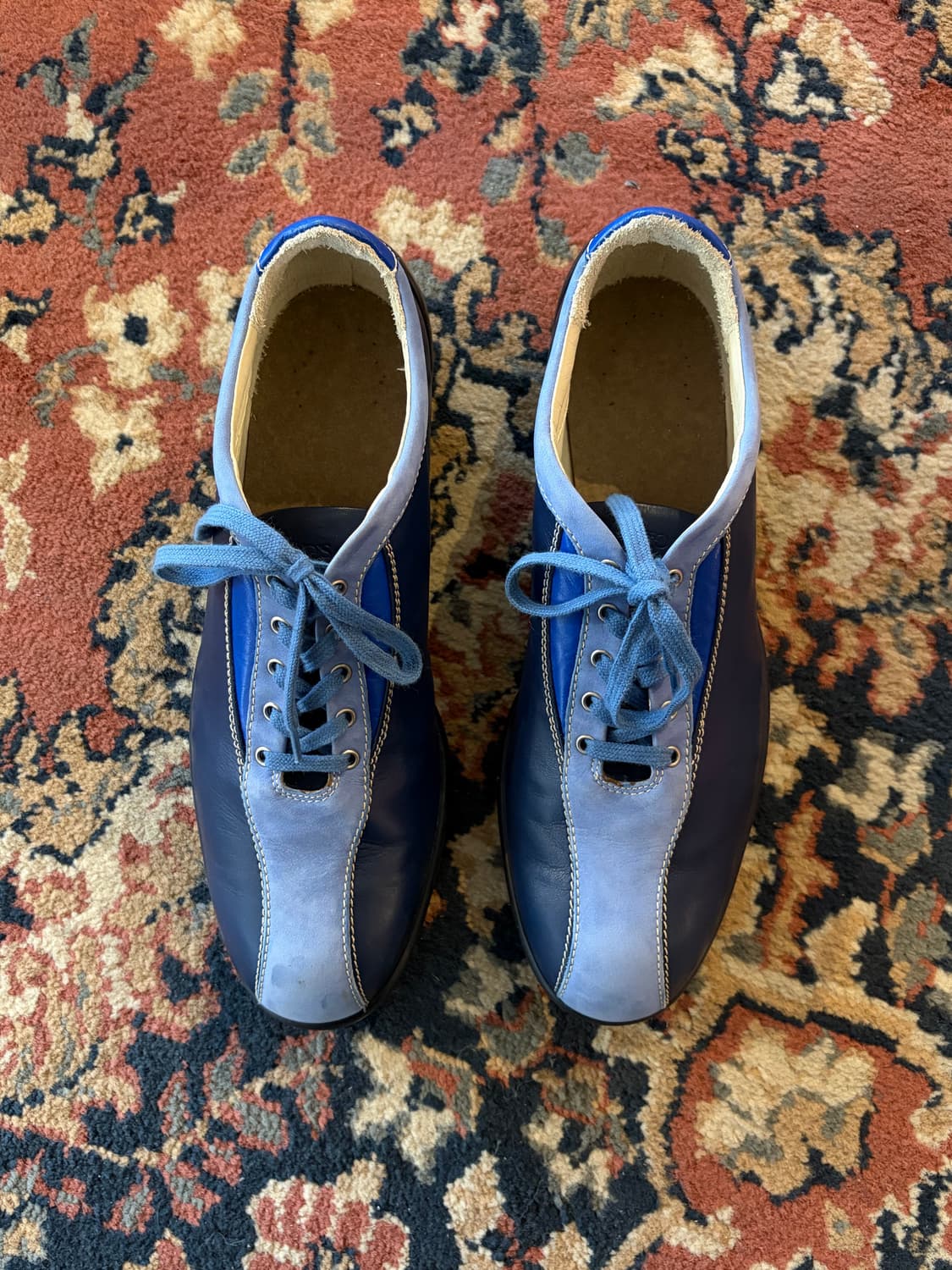 토즈 블루 레더 스니커즈 상품이미지2