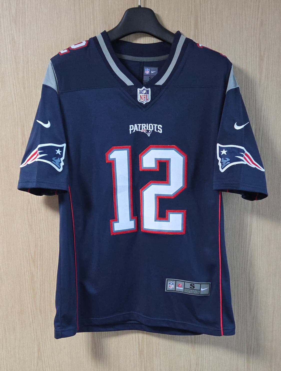 (착샷) 나이키 NFL 페트리어츠 톰브래디 풋볼 져지  상품이미지1