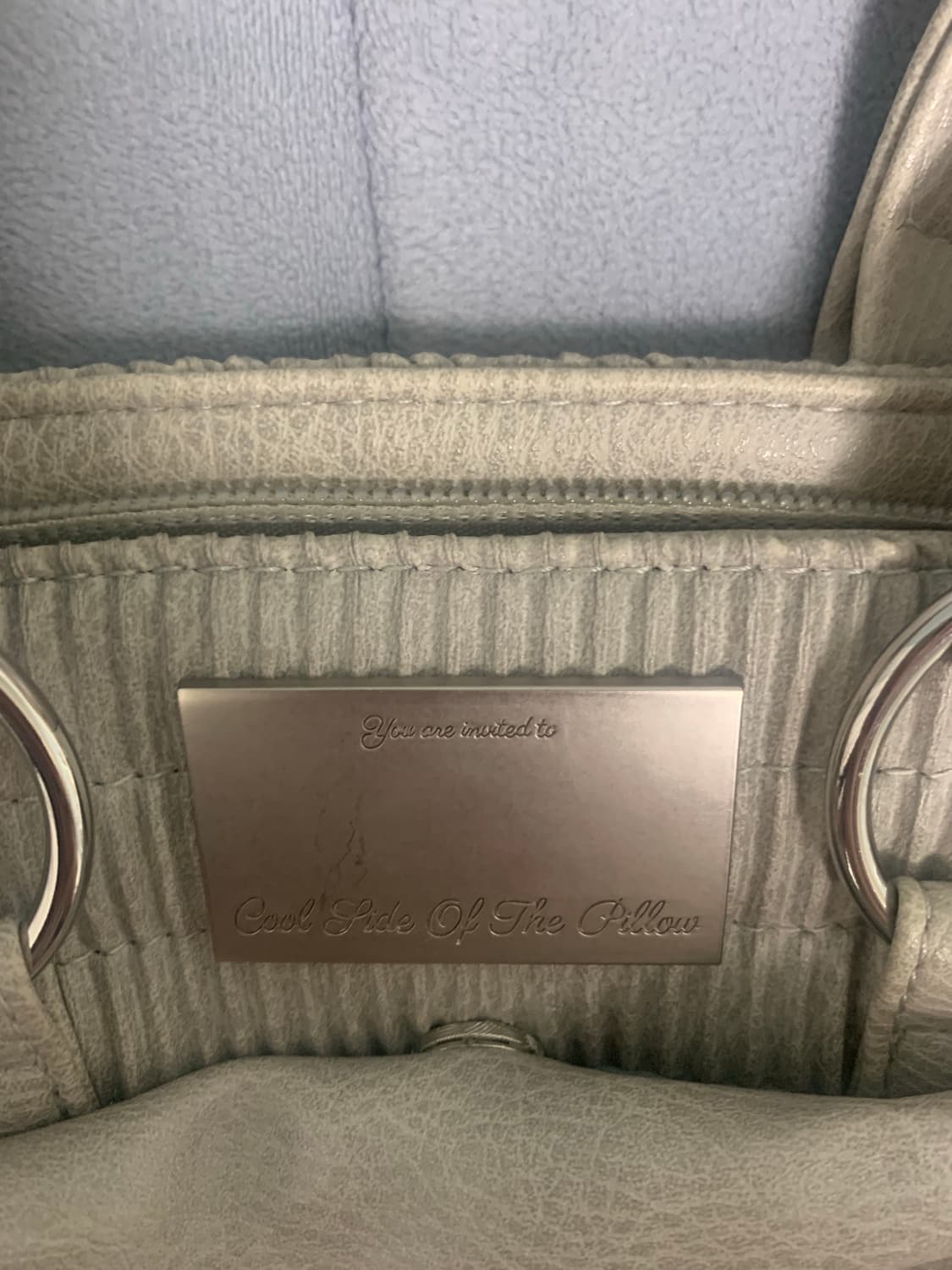 쿨사이드옵더필로우 피어스드 복서백 클라우드 멜란지 상품이미지4