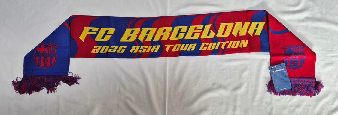 FC 바르셀로나 아시아 투어 머플러 팝니다  상품이미지1