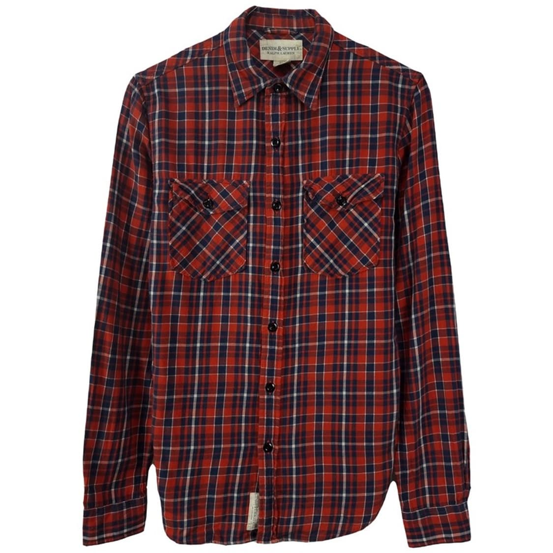 [데님앤서플라이] 투포켓 빈티지 체크 셔츠 P01387 상품이미지2