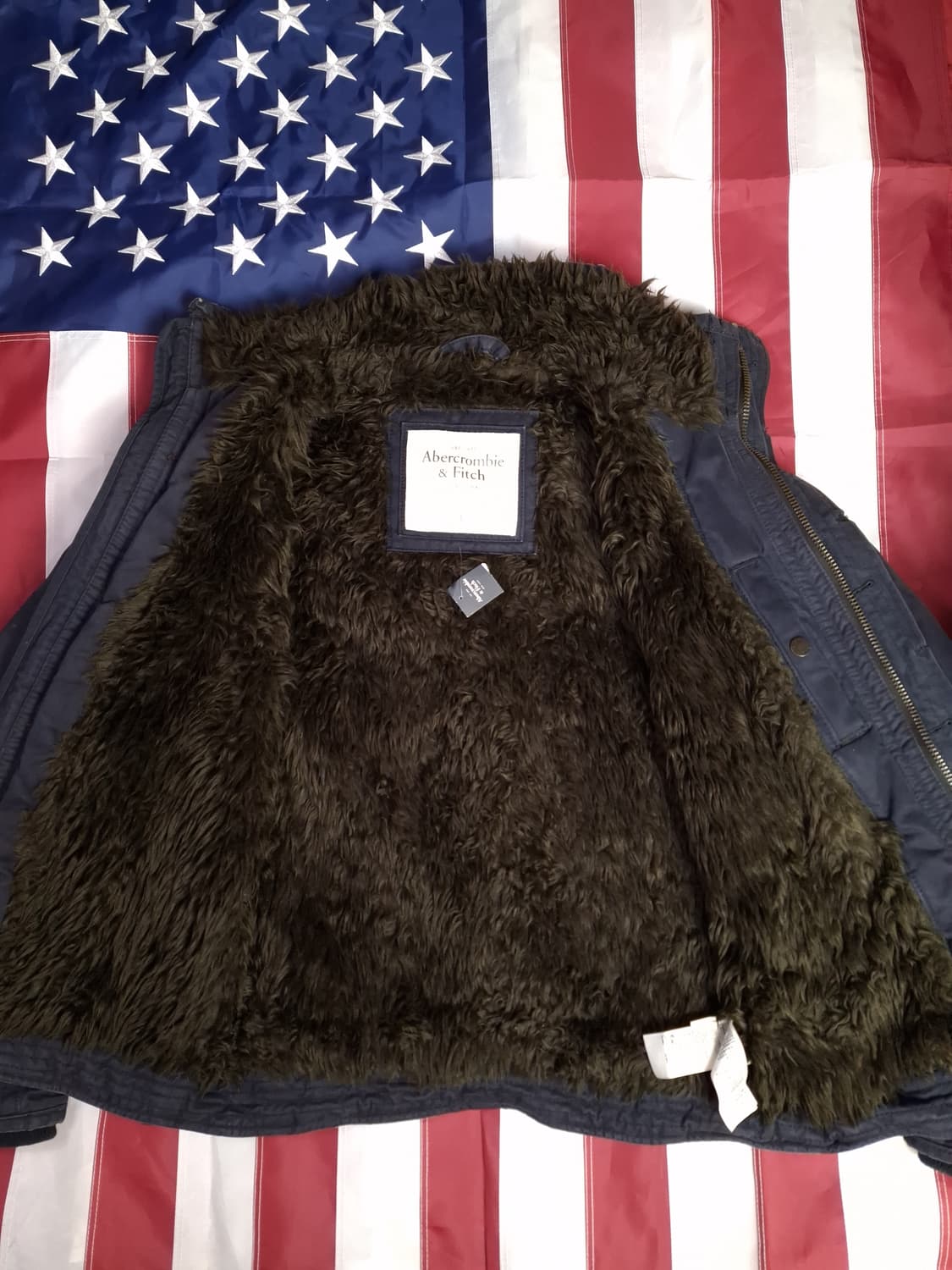 택새제품 오리지날 아베크롬비 울프죠 덱자켓 상품이미지9