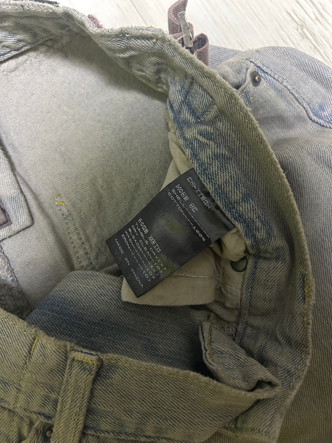 [1] 폴리테루 고시마 데님 팬츠 새상품 상품이미지10