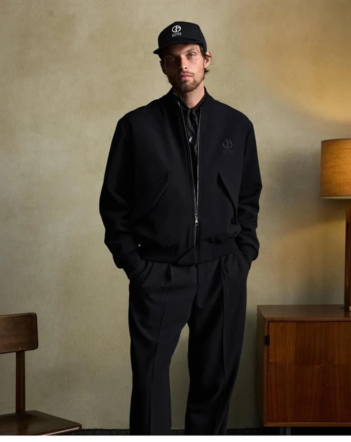 키스 x 조르지오 알마니 콜라보 핀치 베이스볼 캡 상품이미지1