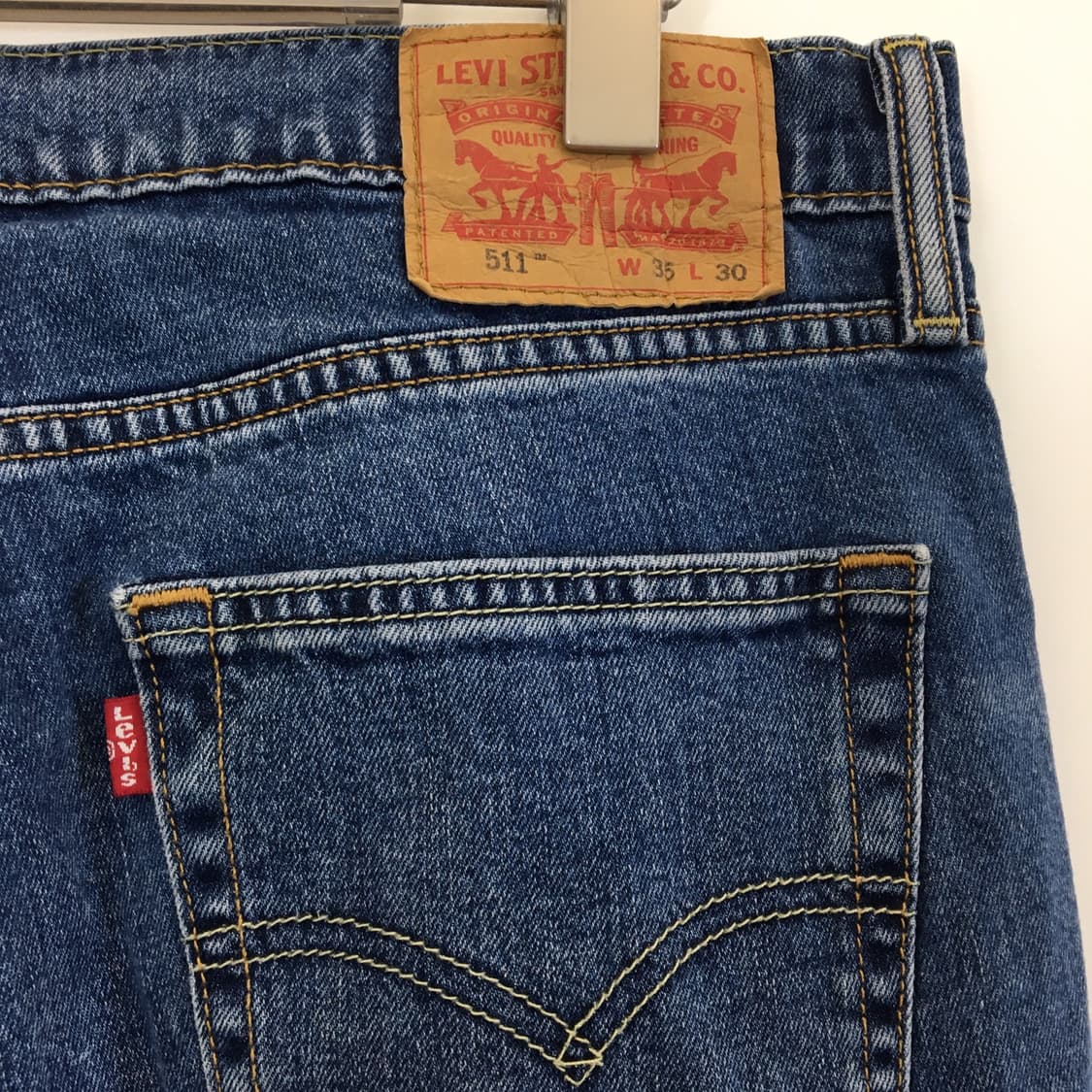 리바이스 511 오리지널 데님진 35 인치  상품이미지4
