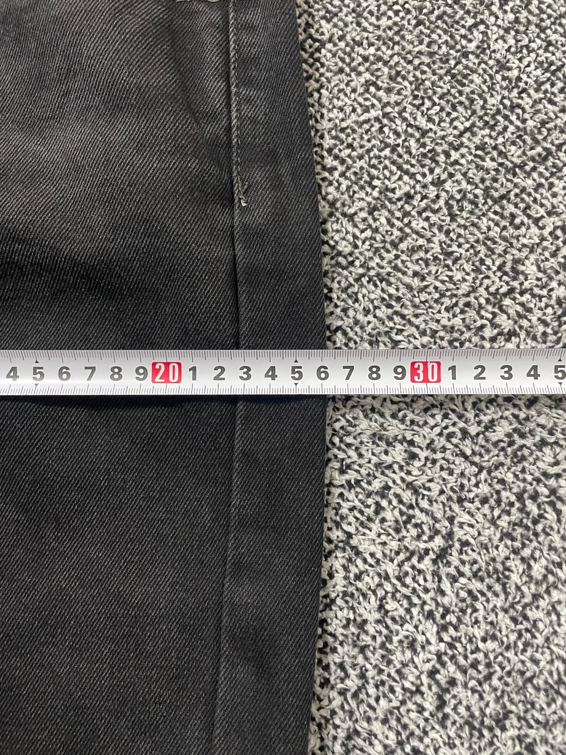 빈티지9. 리바이스 505 흑청 스트레이트핏 청바지 상품이미지3