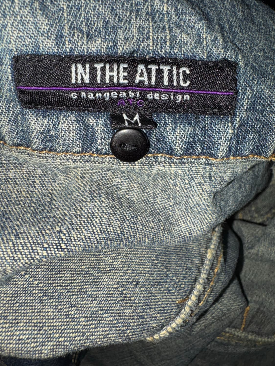 In the Attic(인더애틱) 데님 자켓 상품이미지3