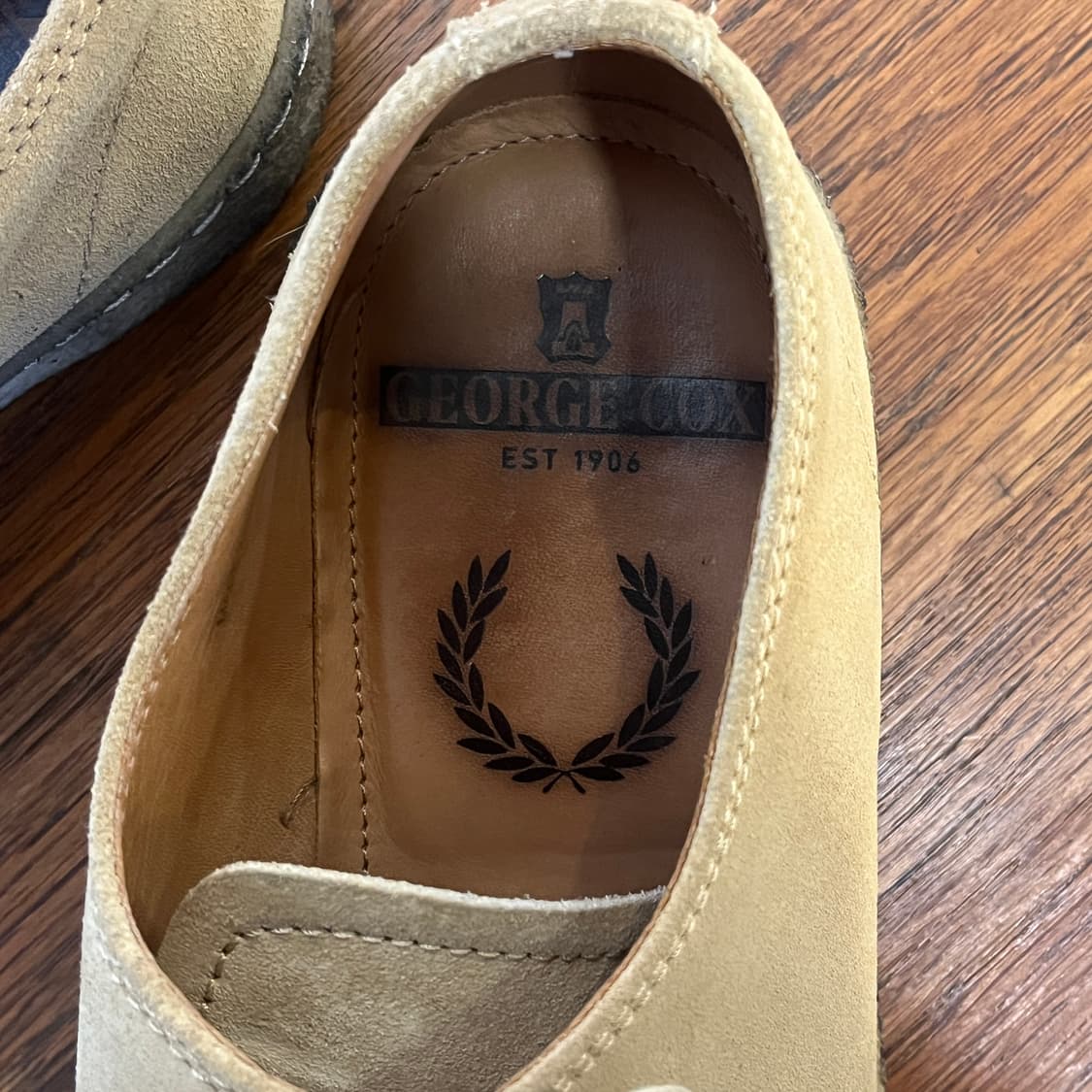 Goerge cox X Fred perry suede derby (8) 상품이미지4