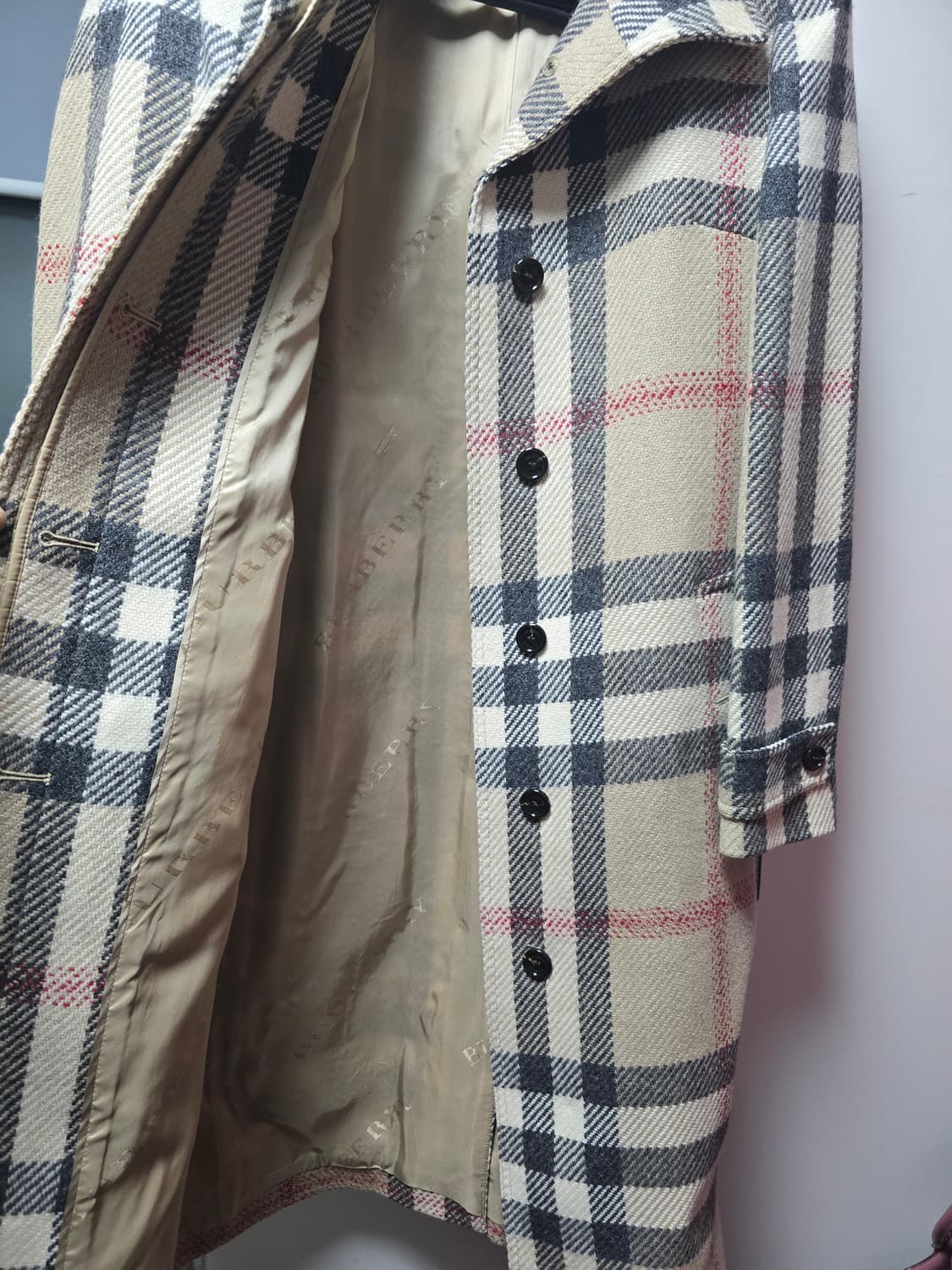 버버리 모직코트 상품이미지3