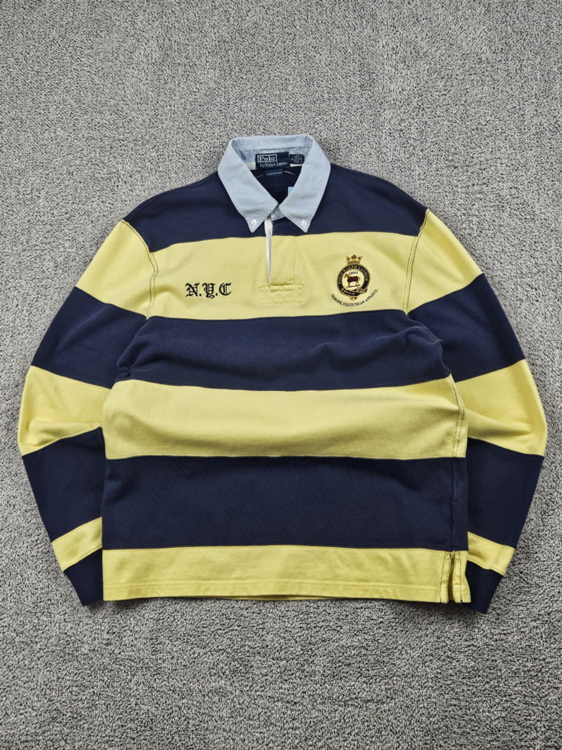 폴로랄프로렌 스트라이프 패턴 럭비 티셔츠 ( L ) / 10357 상품이미지1