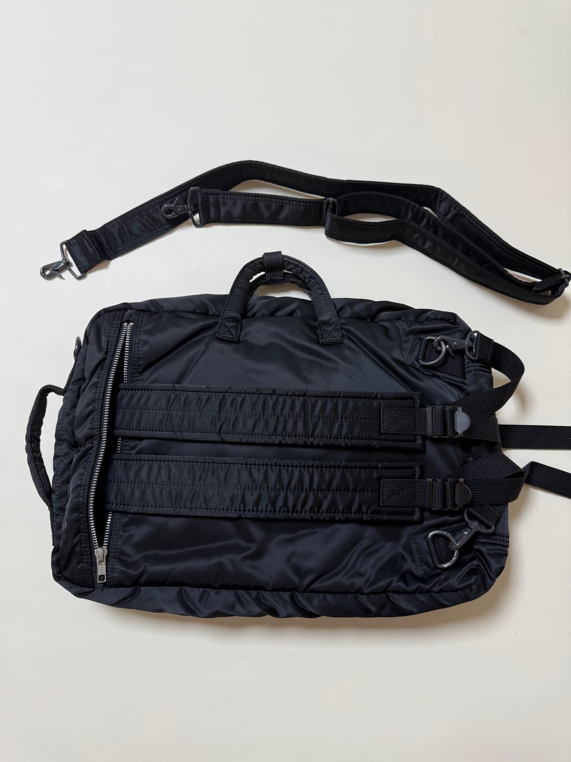 (초미품) PORTER 포터 탱커 3way 브리프케이스 블랙 백팩 상품이미지2