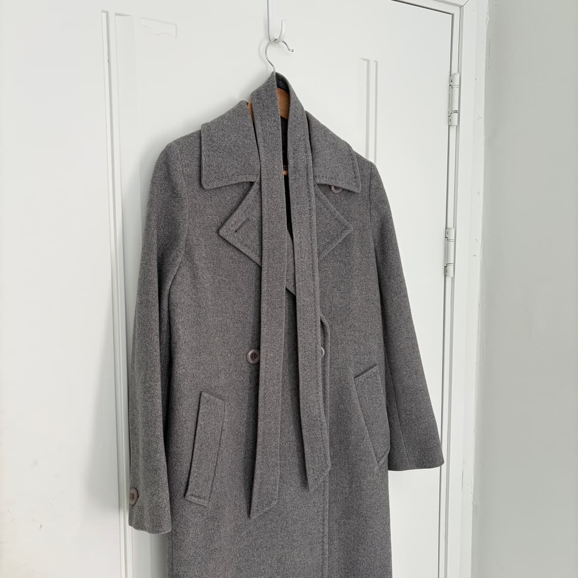 MaxMara 막스마라 빈티지 울 캐시미어 코트 M 상품이미지2