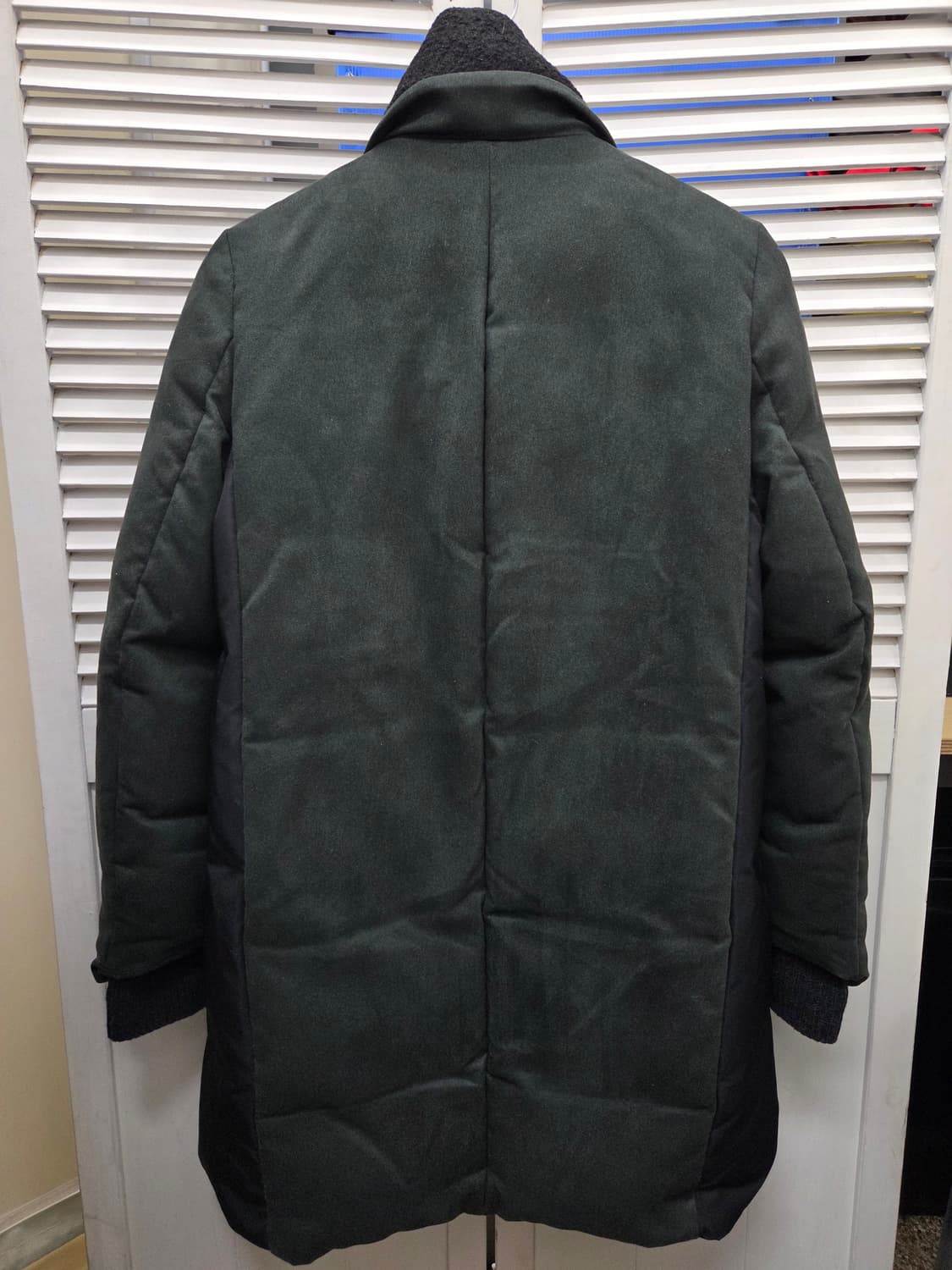 시스템 덕다운 패딩 코트 상품이미지5