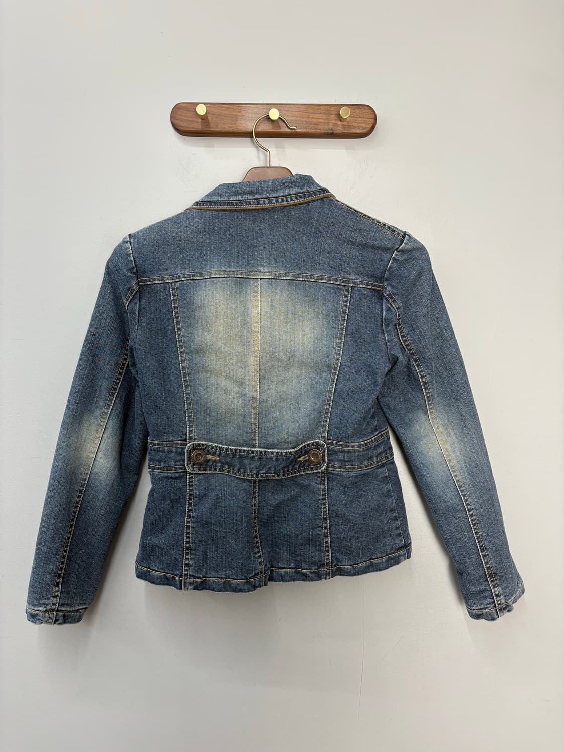빈티지 y2k 데님 블레이저 자켓 A3413 상품이미지4