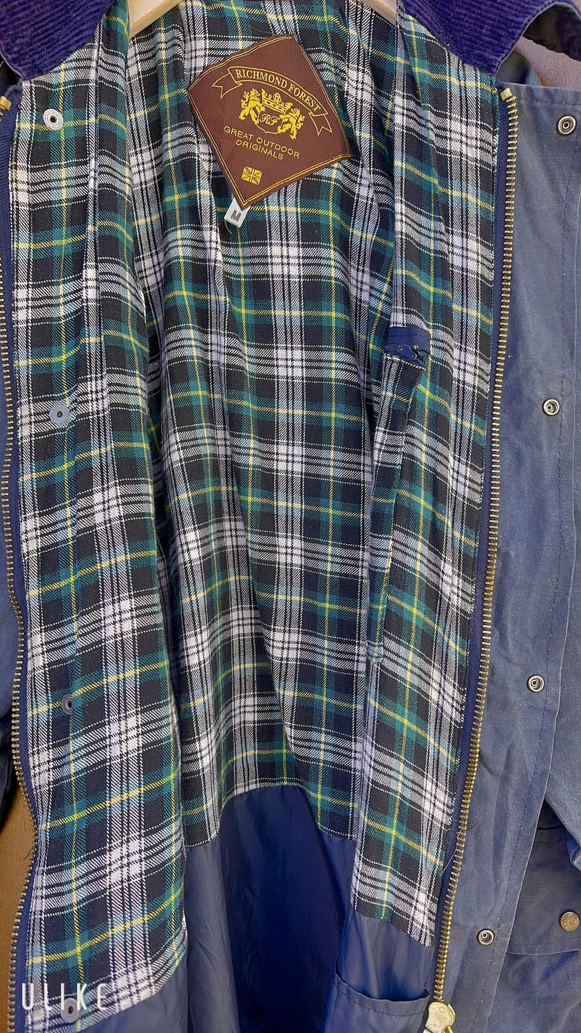 영국 리치몬드 왁스코튼자켓 상품이미지7