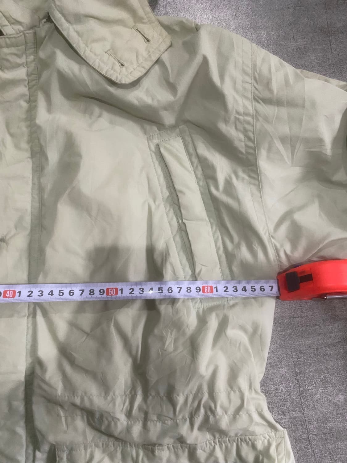 일본빈티지 Heff 올드스쿨아메카지 사파리봄버후드자켓 상품이미지2