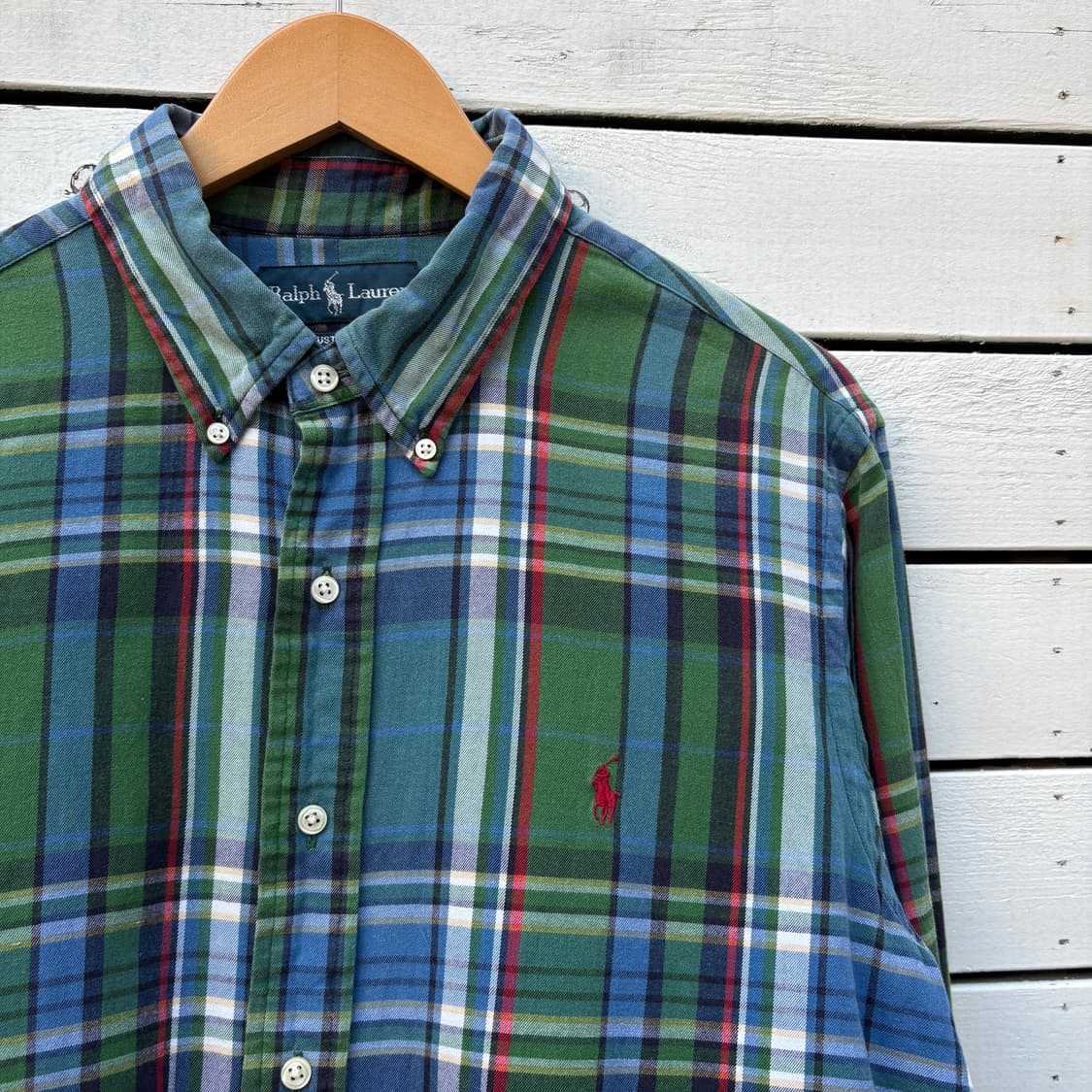 Polo 폴로 체크 셔츠 상품이미지3