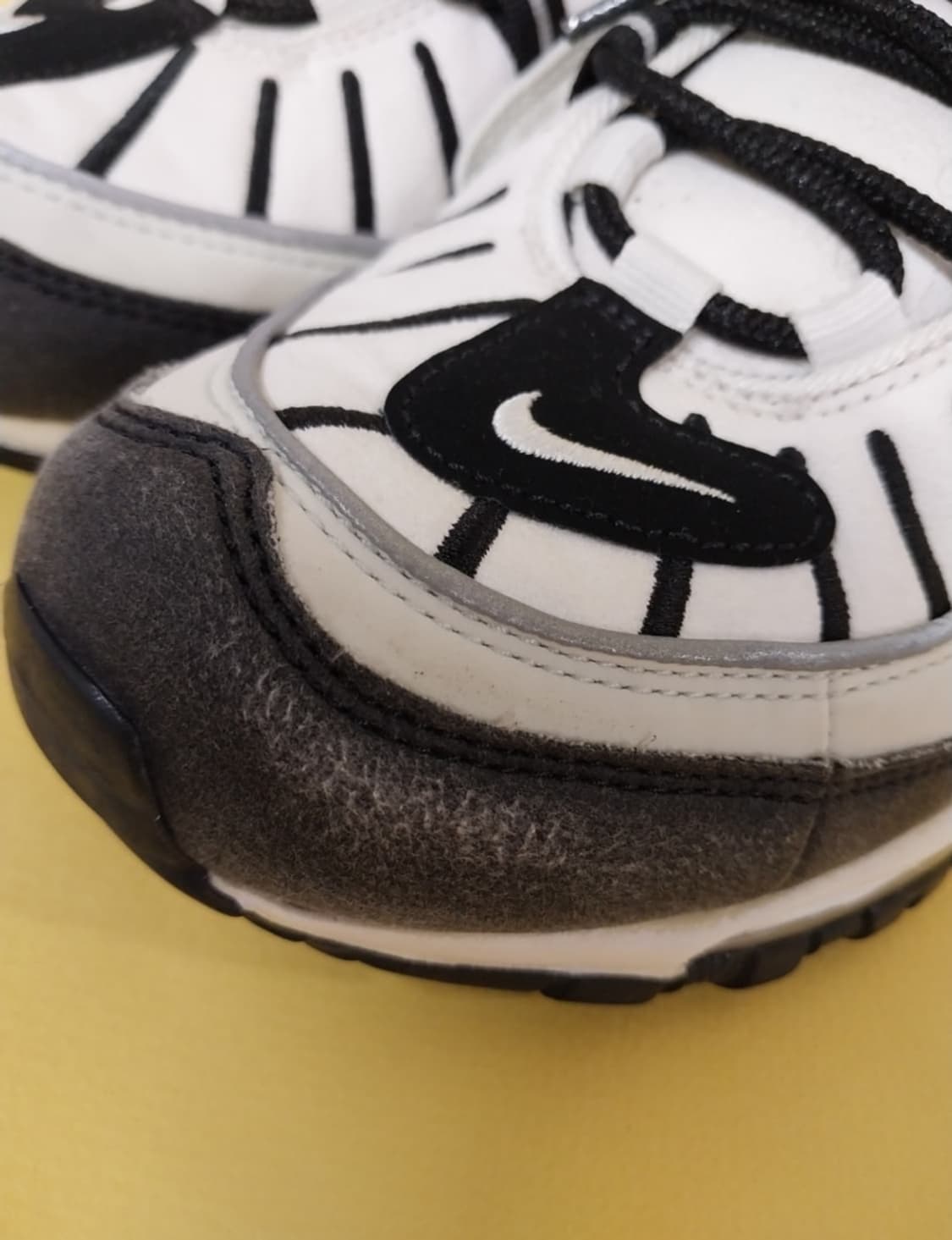 여성 나이키 에어맥스 98 얼룩말 오레오 운동화 (245) 상품이미지4