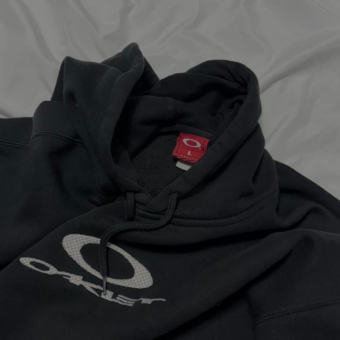 00s 오클리 아카이브 자수 후디 초 희귀 매물 상품이미지3