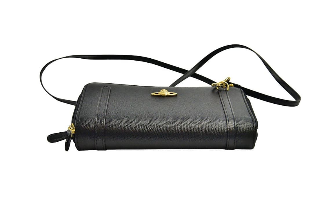 비비안 웨스트우드 블랙 크로스백(정품) 상품이미지5