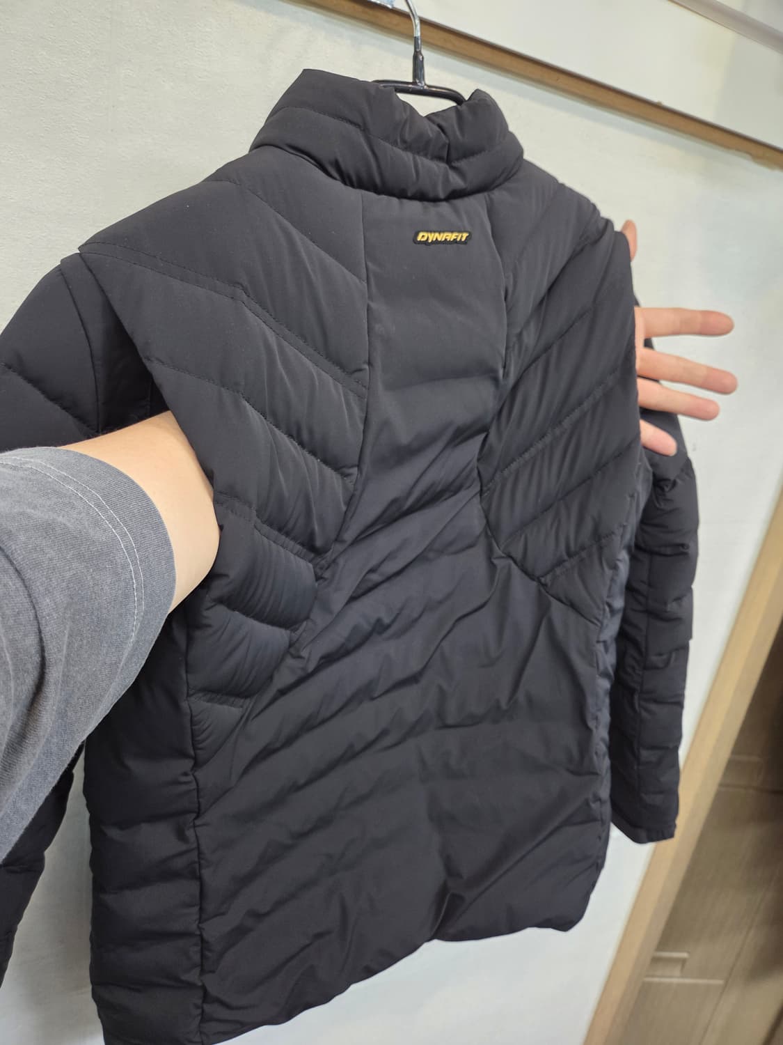 다이나핏 여성 밴티지 경량패딩 L 상품이미지8