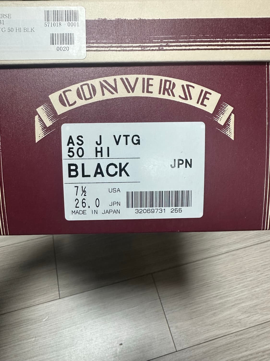 [260] 컨버스 타임라인 50 Hi 블랙 상품이미지7