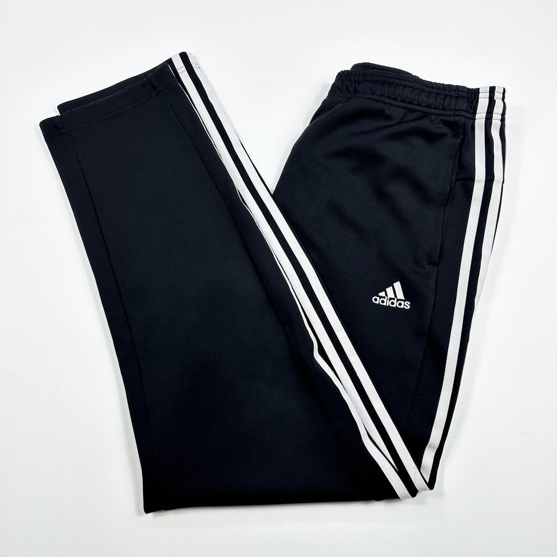 아디다스 오리지널 삼선 블랙 츄리닝바지 (XL) 상품이미지2
