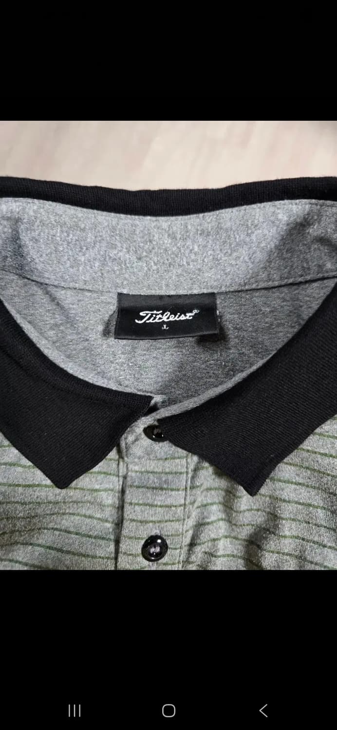 타이틀리스트 정품 남자 골프의류 카라티. 상품이미지3