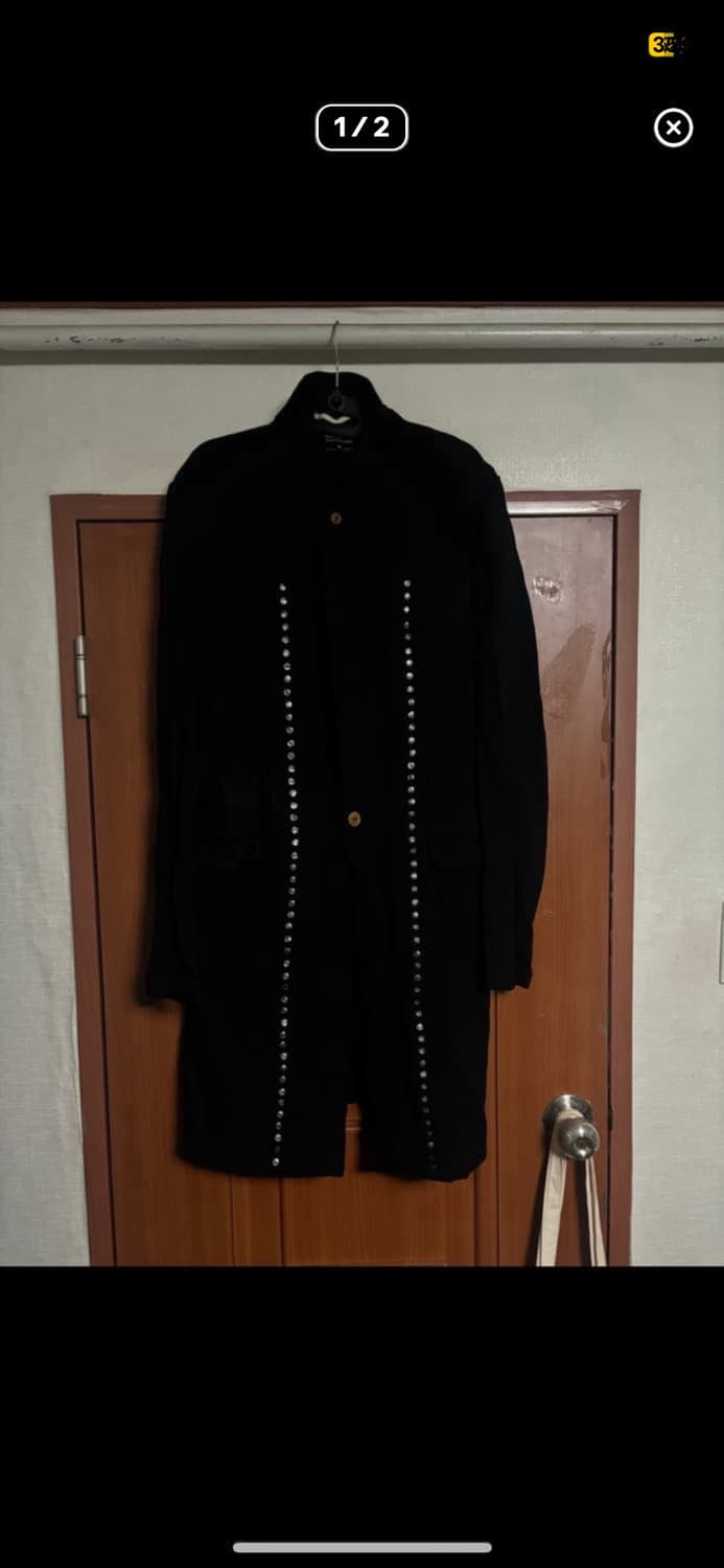 꼼데가르송 옴므 플러스 스터드코트 상품이미지1