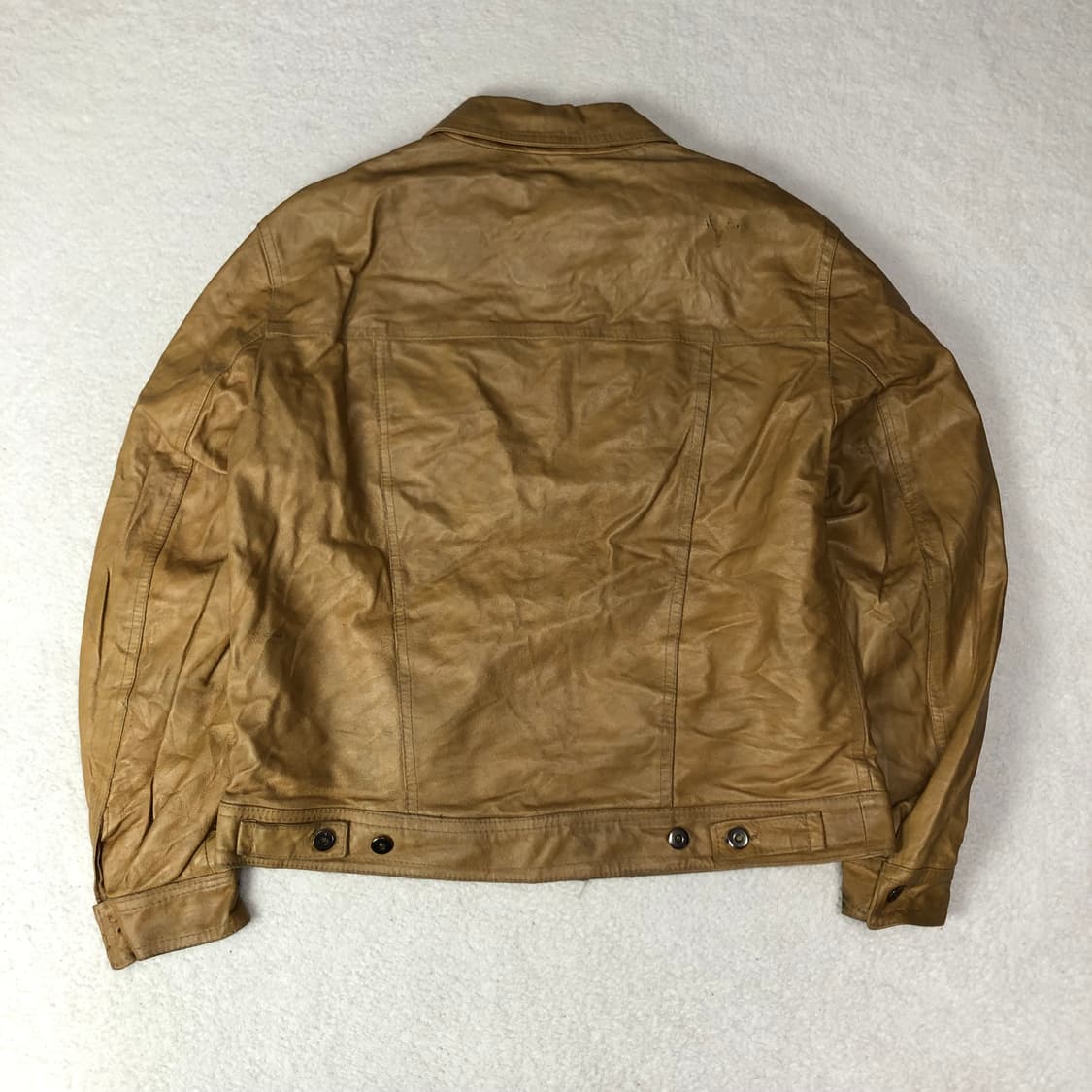 Overpell  레더 트러커 자켓  상품이미지5