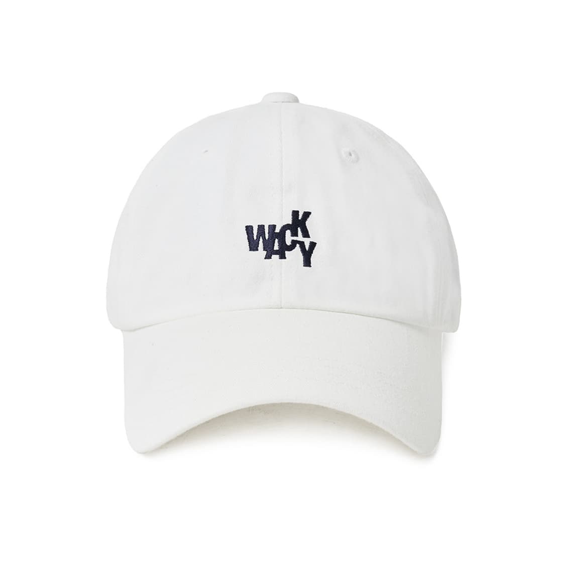WACKY 웨키 베이직 볼캡 (화이트) 상품이미지1