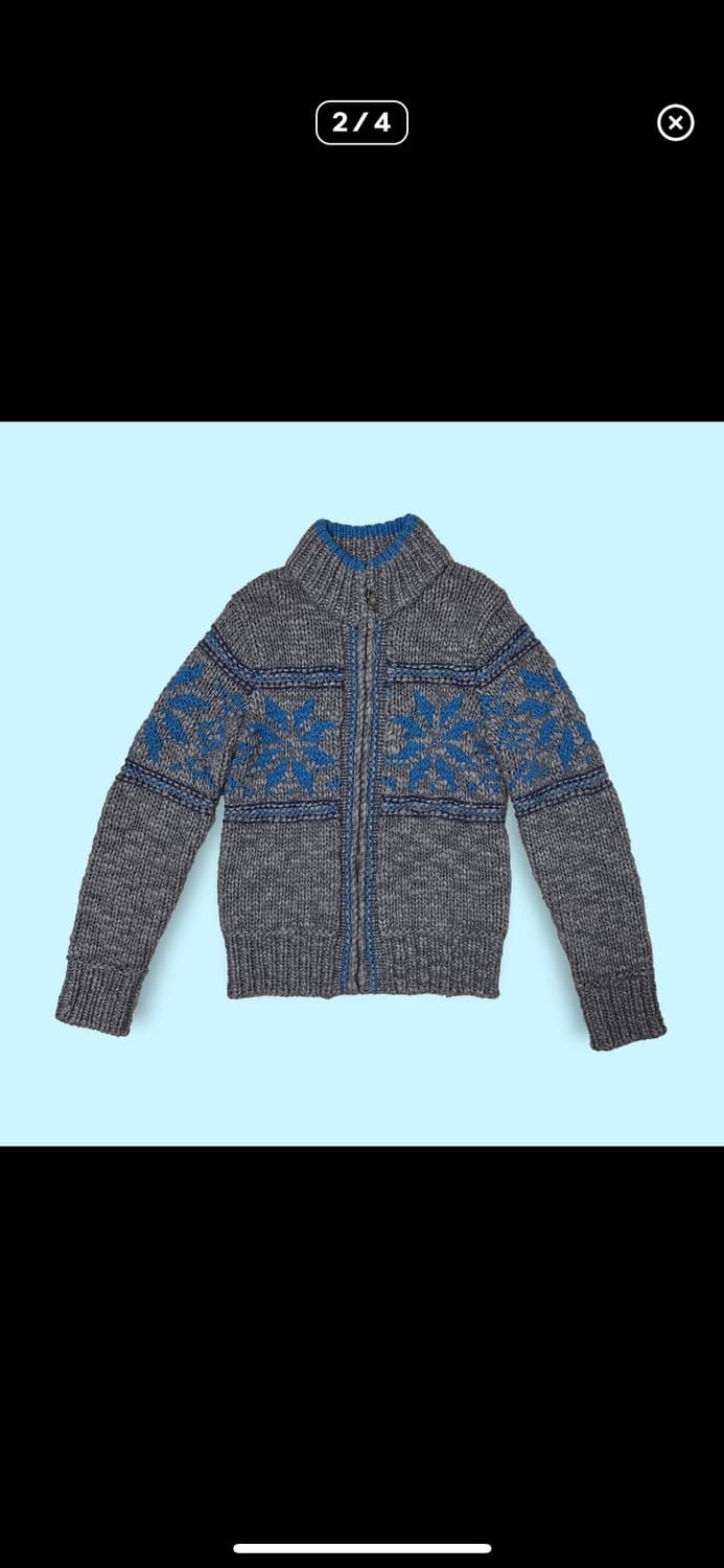 koolhaas 빈티지 눈꽃 코위찬 상품이미지2